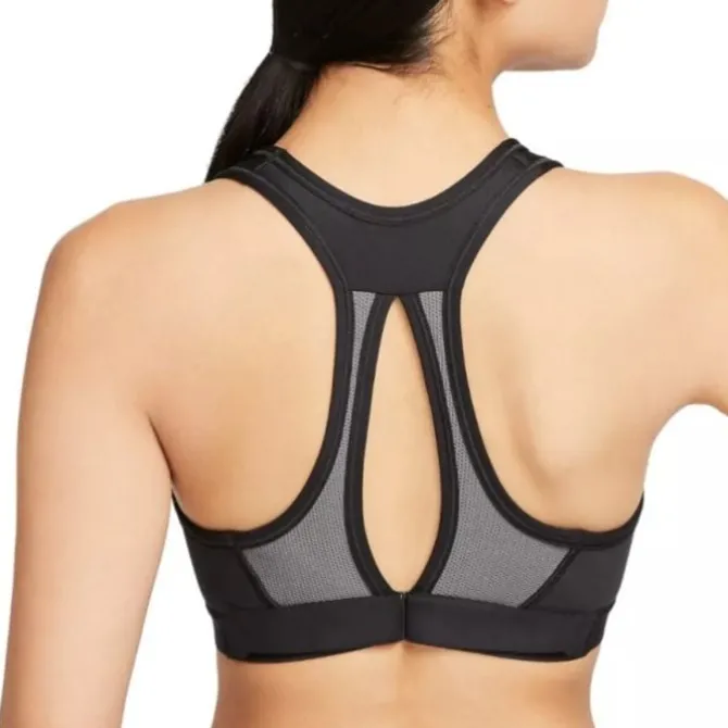 Nike Urheilurintaliivit^Dri-FIT Swoosh High Support Bra Musta