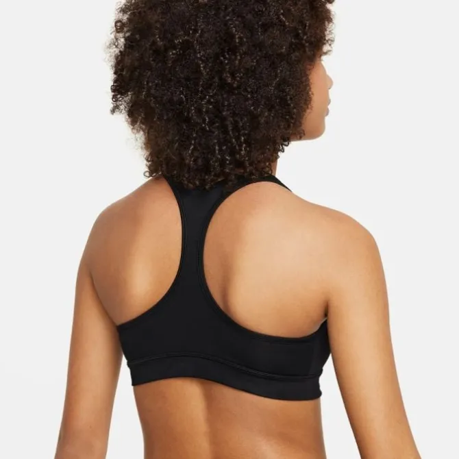 Nike Urheilurintaliivit^Dri-FIT Swoosh Sports Bra Musta