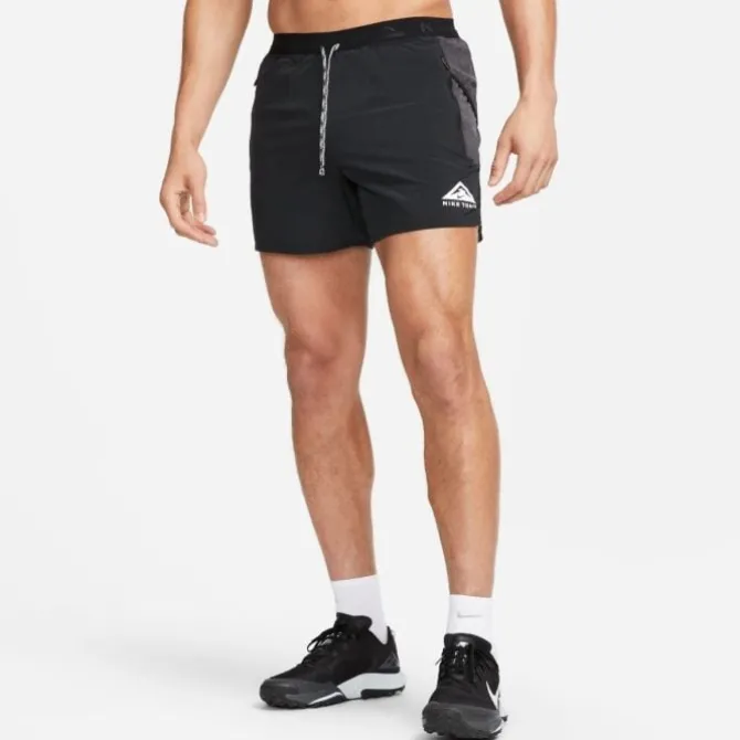 Nike Lyhyet Trikoot Ja Shortsit^Dri-FIT Trail Second Sunrise 5in Brief-Lined Shorts Musta