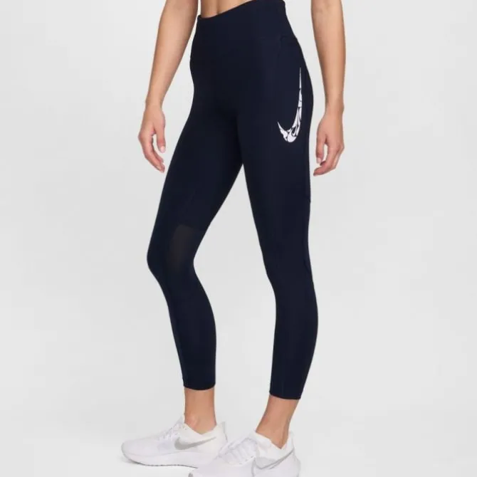 Nike Pitkät Trikoot Ja Housut^Fast 7/8 Tights Musta