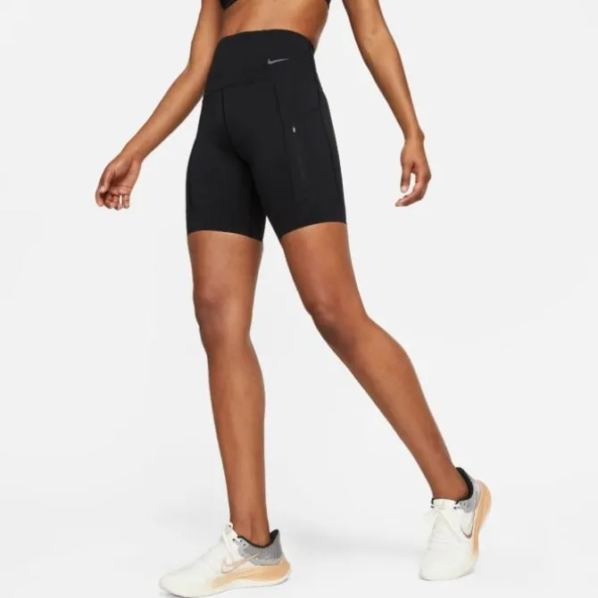 Nike Lyhyet Trikoot Ja Shortsit^High Waisted 8 Inch Short Tight Musta