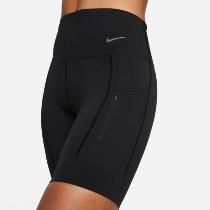 Nike Lyhyet Trikoot Ja Shortsit^High Waisted 8 Inch Short Tight Musta