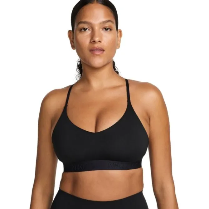 Nike Urheilurintaliivit^Indy Light Support Bra Musta