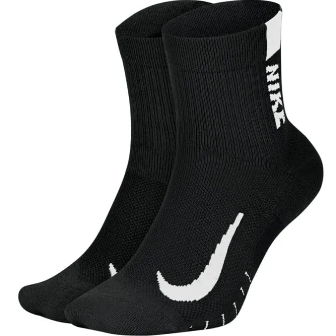 Nike Sukat | Juoksusukat^Multiplier Ankle 2-Pack Socks Musta