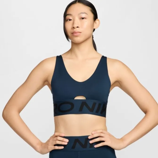 Nike Urheilurintaliivit^Pro Indy Plunge Bra Bold Sininen