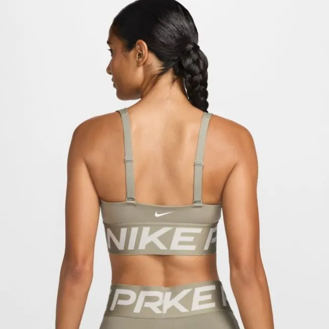 Nike Urheilurintaliivit^Pro Indy Plunge Bra Bold Ruskea