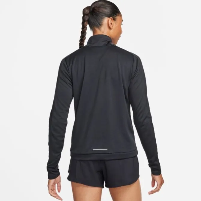 Nike T-paidat Ja Pitkähihaiset^Swoosh Dri-Fit 1/4-Zip Mid-Layer Musta