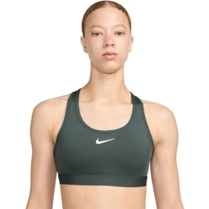 Nike Urheilurintaliivit^Swoosh Medium Support Bra Vihreä