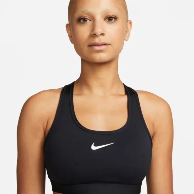 Nike Urheilurintaliivit^Swoosh Medium Support Bra Musta