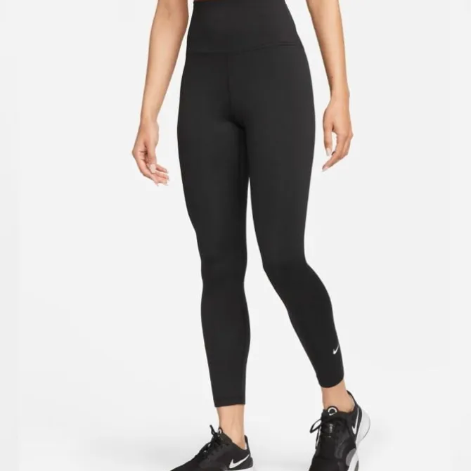 Nike Pitkät Trikoot Ja Housut^Therma-FIT One High-Waisted 7/8 Tights Musta