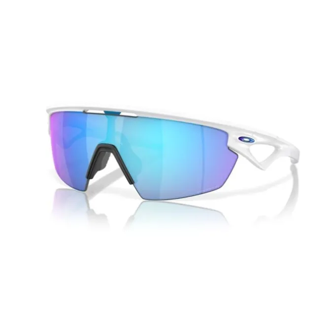 Oakley Aurinkolasit Urheiluun^Sphaera (Prizm Sapphire Polarized) Valkoinen