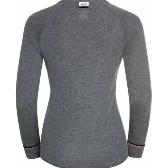 Odlo T-paidat Ja Pitkähihaiset^Active Crew Neck Long Sleeve Top Harmaa