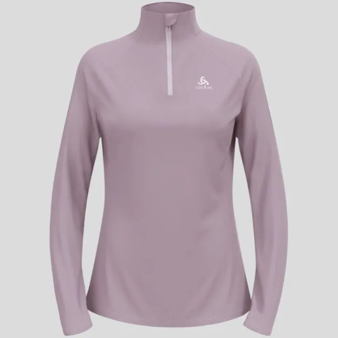 Odlo T-paidat Ja Pitkähihaiset^Essentials Ceramiwarm Mid Layer Half Zip Violetti