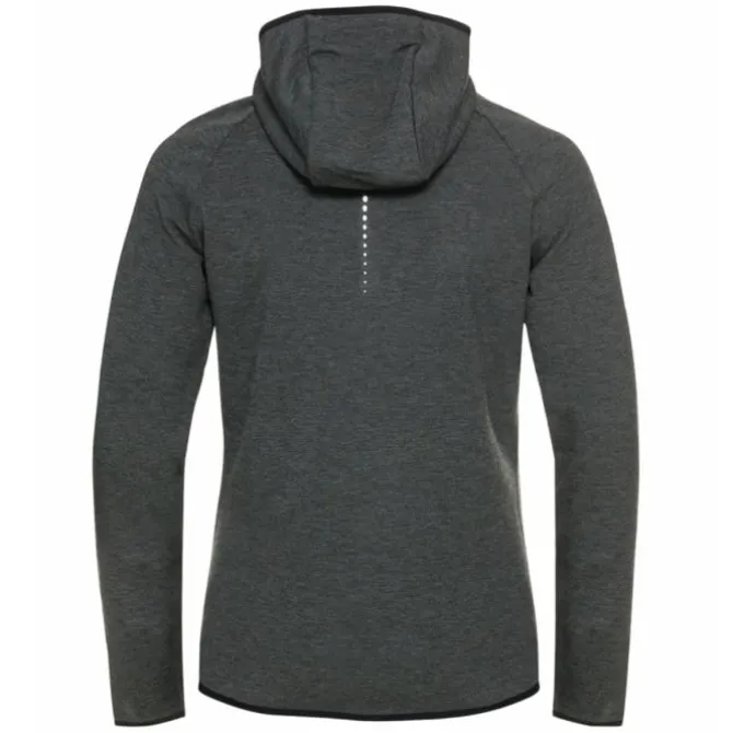 Odlo T-paidat Ja Pitkähihaiset^Hoody Midlayer Run Easy 365 Musta