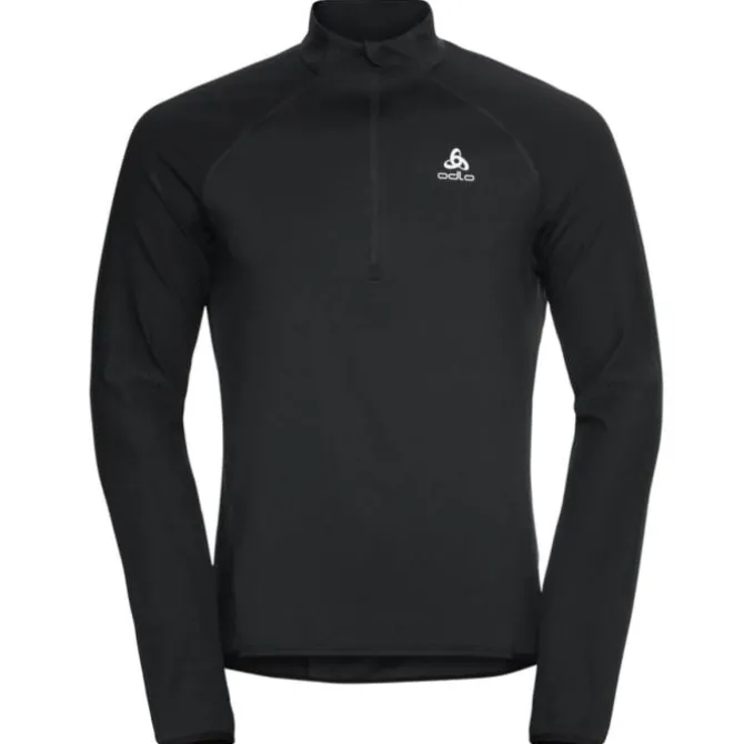 Odlo T-paidat Ja Pitkähihaiset^Midlayer 1/2 zip Zeroweight Musta