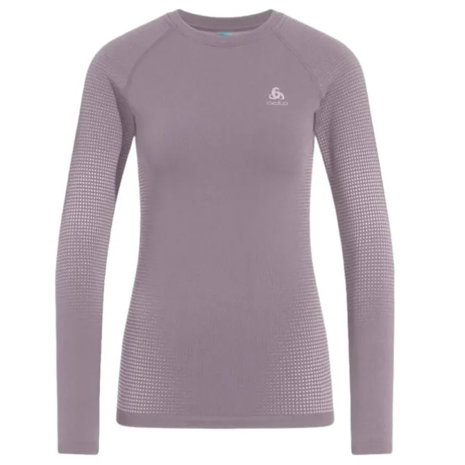 Odlo T-paidat Ja Pitkähihaiset^Top Crew Neck Long sleeve Violetti