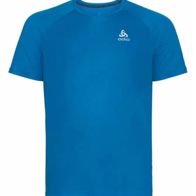 Odlo T-paidat Ja Pitkähihaiset^T-Shirt Short Sleeve Crew Neck Essential Sininen