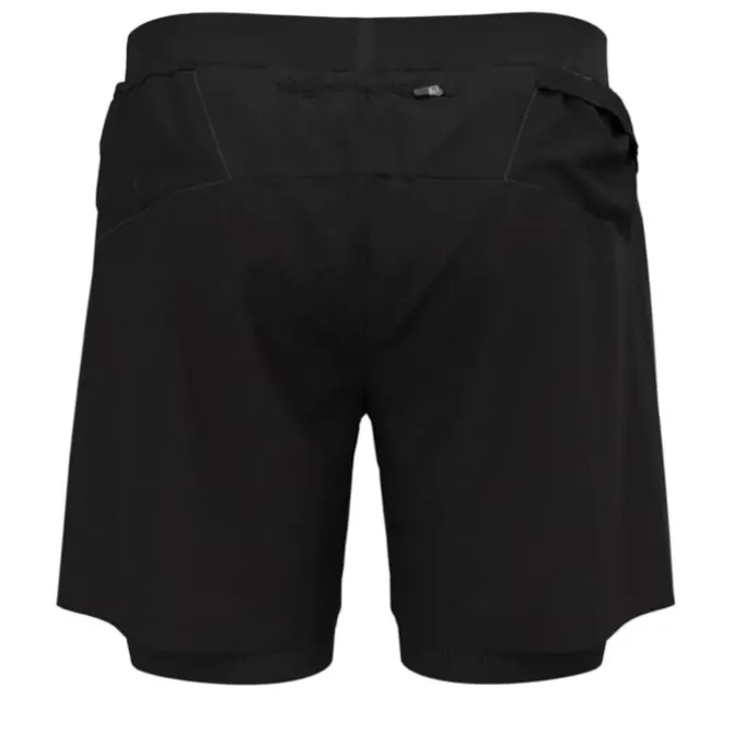 Odlo Lyhyet Trikoot Ja Shortsit^X-Alp Trail 6 Inch 2-In-1 Shorts Musta