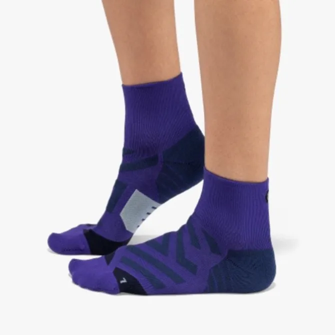 On Sukat | Juoksusukat^Performance Mid Sock Violetti