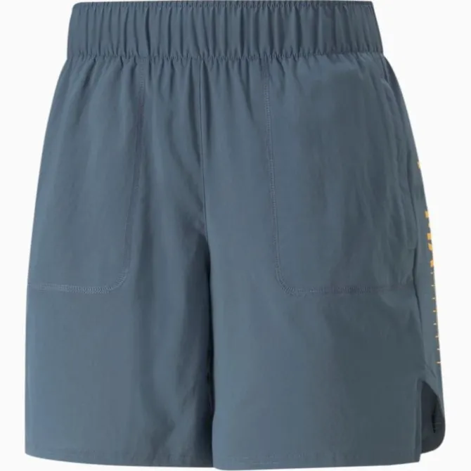 Puma Lyhyet Trikoot Ja Shortsit^Run PLCD Graphic 7" Shorts Sininen