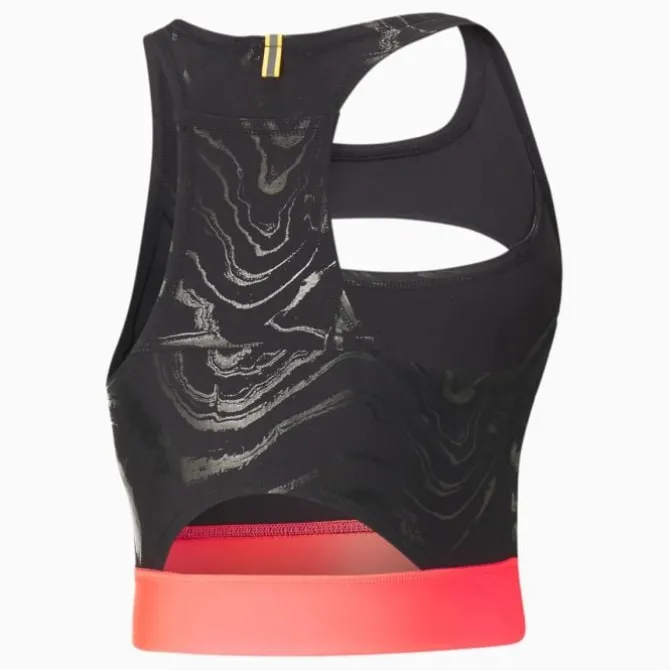 Puma T-paidat Ja Pitkähihaiset^Run Ultraform AOP Crop Tank Musta