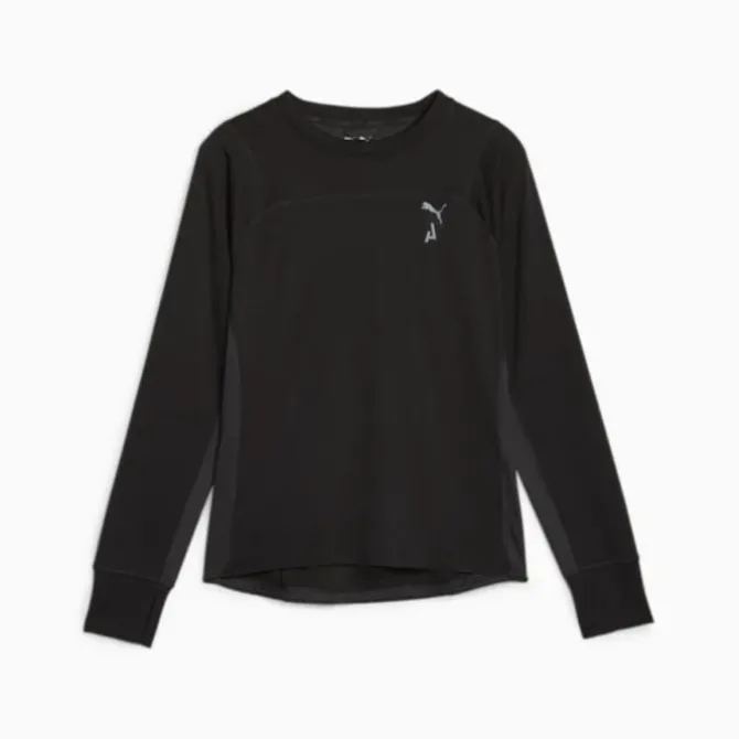 Puma T-paidat Ja Pitkähihaiset^Seasons Polypropylene Rain Long Sleeve Musta