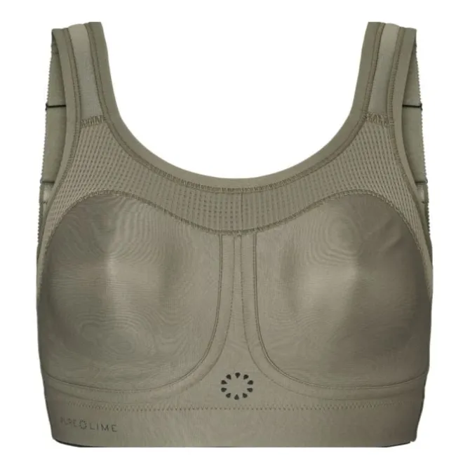 PureLime Urheilurintaliivit^Compression Bra - High Impact Vihreä