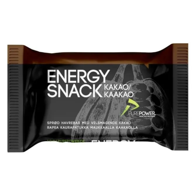 PurePower Ravintolisät^Energy Snack Cocoa Ruskea