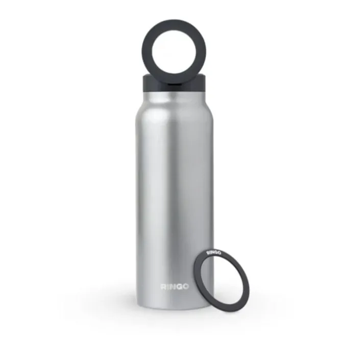 RINGO Nesteytys^Magsafe Water Bottle 700ml. Harmaa