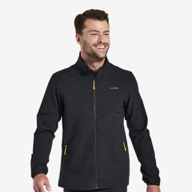 Saucony Juoksutakki^Bluster Jacket Musta