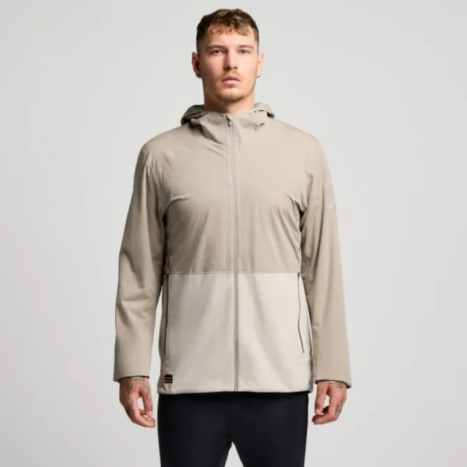 Saucony Juoksutakki^Hurricane Waterproof Jacket Ruskea