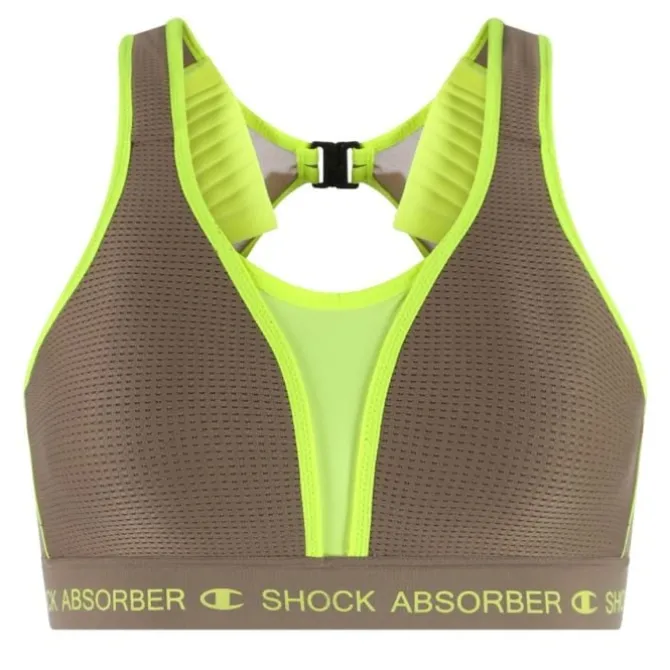 Shock Absorber Urheilurintaliivit^Ultimate Run Bra Padded Harmaa