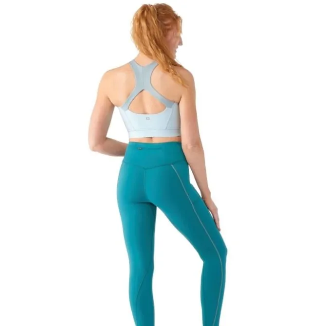 Smartwool Urheilurintaliivit^Active Crop Bra Sininen