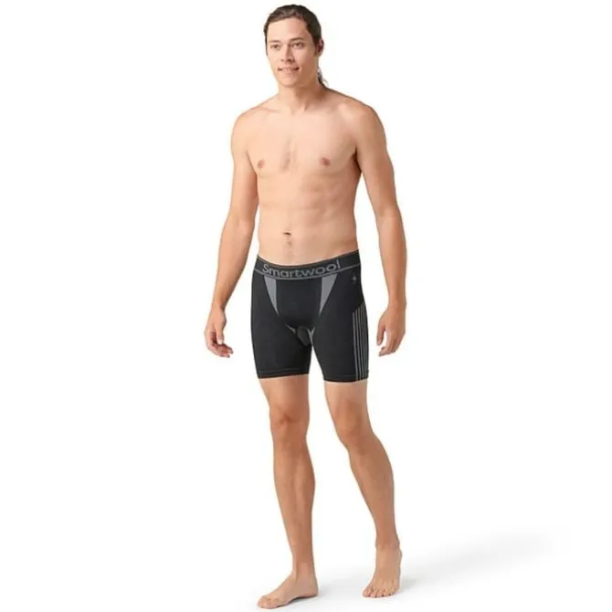 Smartwool Juoksualusasut^Intraknit 6 Boxer Brief Musta