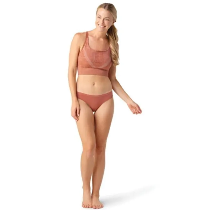 Smartwool Urheilurintaliivit^Intraknit Strappy Bra Ruusu