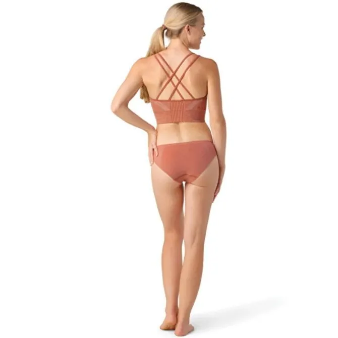 Smartwool Urheilurintaliivit^Intraknit Strappy Bra Ruusu