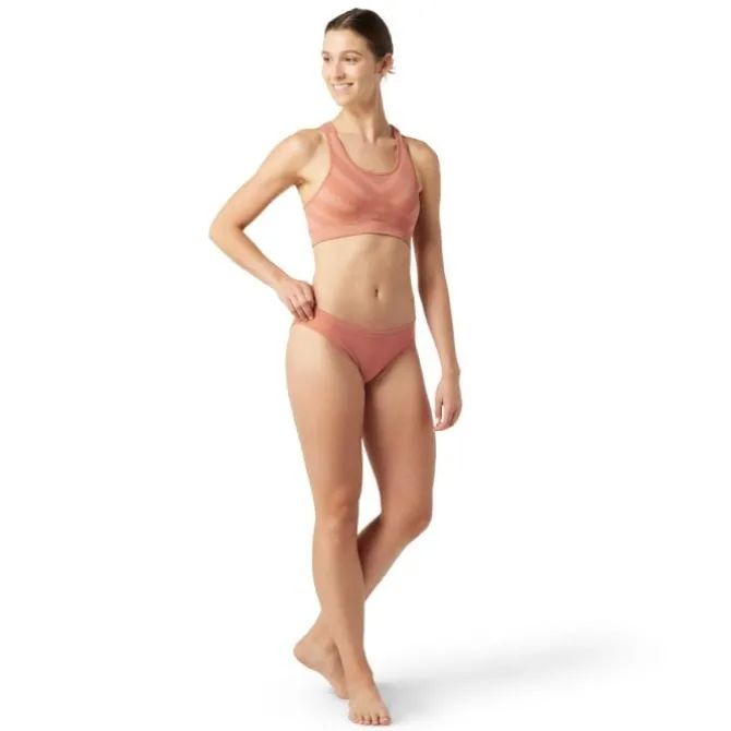 Smartwool Juoksualusasut^Merino Sport Seamless Bikini Boxed Punainen