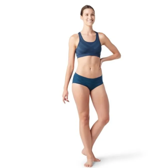 Smartwool Juoksualusasut^Merino Sport Seamless Racerback Bra Sininen