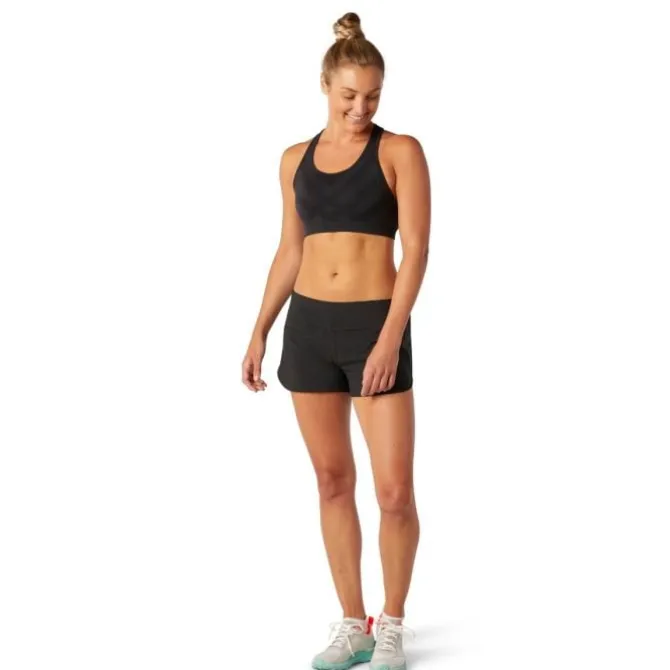 Smartwool Juoksualusasut^Merino Sport Seamless Racerback Bra Musta