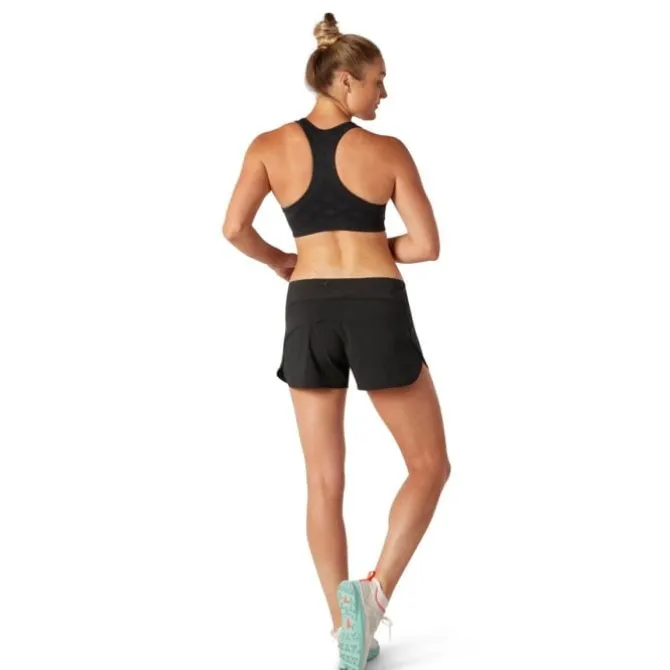 Smartwool Juoksualusasut^Merino Sport Seamless Racerback Bra Musta