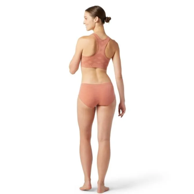 Smartwool Juoksualusasut^Merino Sport Seamless Racerback Bra Punainen