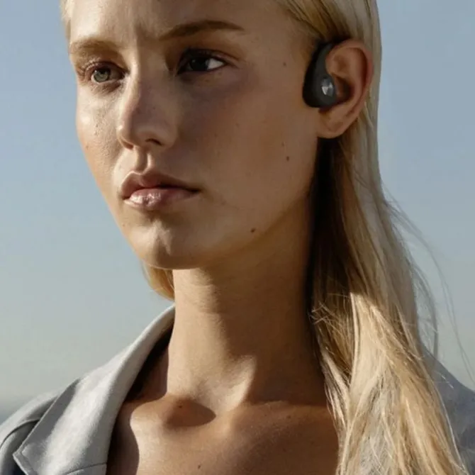 Sudio Open Ear Kuulokkeet^Headphones Bone-Cond B1 True Wireless Musta