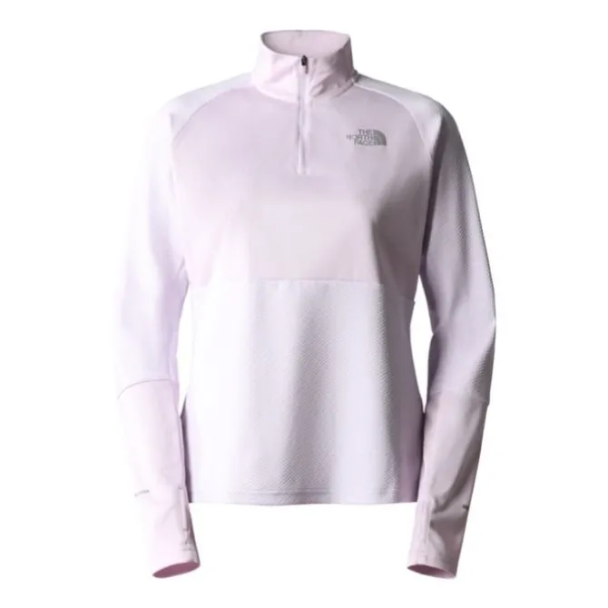 The North Face T-paidat Ja Pitkähihaiset^1/4 Run Fleece Violetti