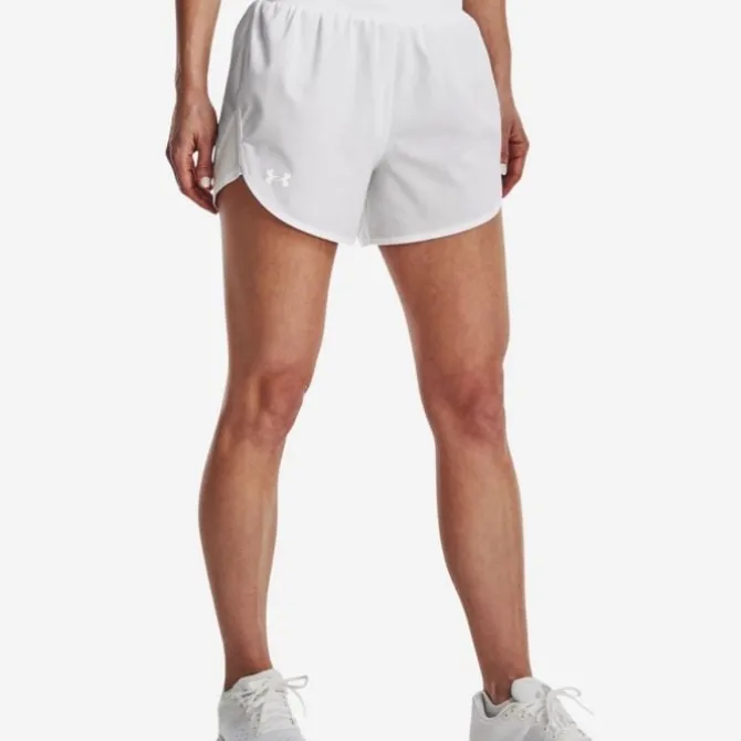 Under Armour Lyhyet Trikoot Ja Shortsit^Fly By Elite 3" Shorts Valkoinen