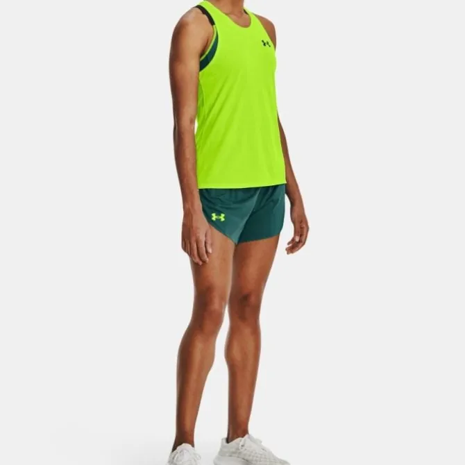 Under Armour Lyhyet Trikoot Ja Shortsit^Lighter Than Air Short Vihreä