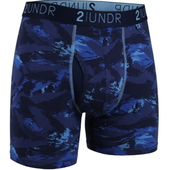 2UNDR Juoksualusasut^Swing Shift Boxer Sininen