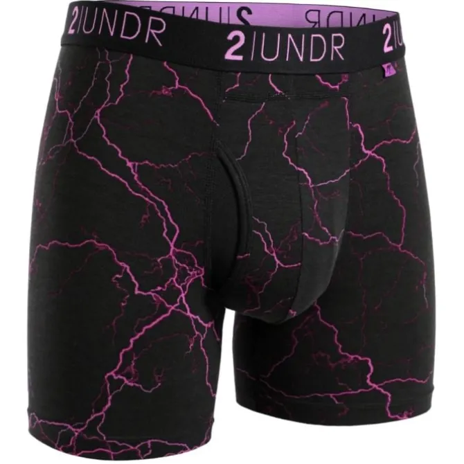 2UNDR Juoksualusasut^Swing Shift Boxer Musta