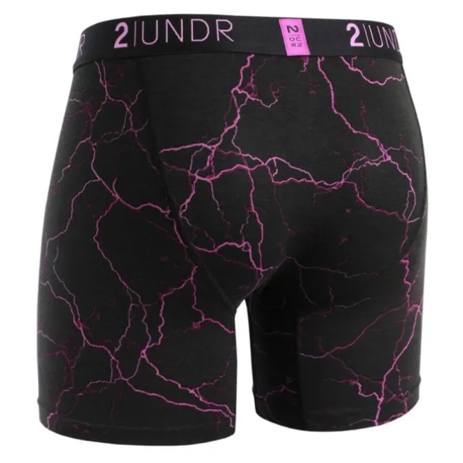 2UNDR Juoksualusasut^Swing Shift Boxer Musta