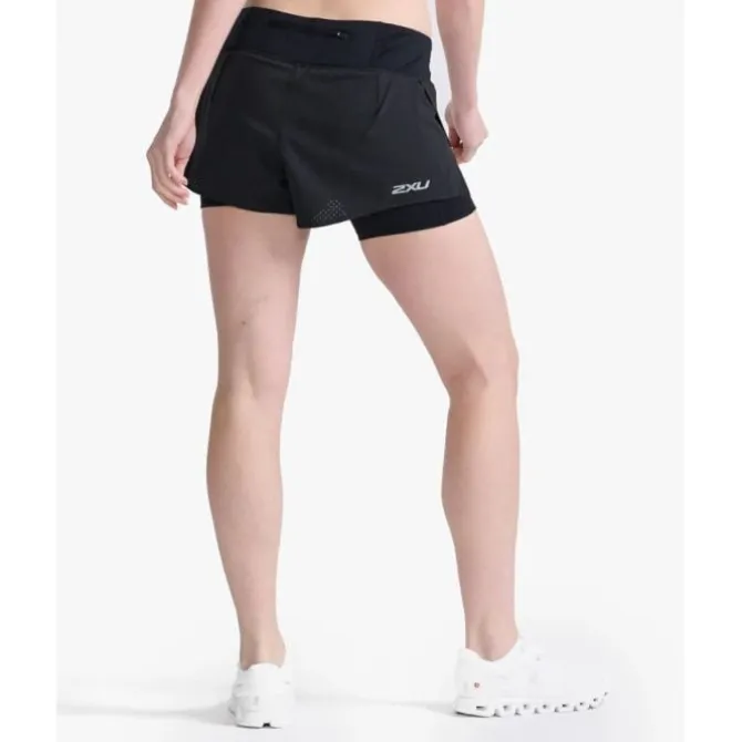 2XU Lyhyet Trikoot Ja Shortsit^Aero 2in1 4 inch Shorts Musta