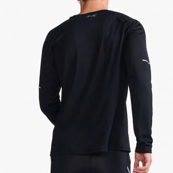 2XU T-paidat Ja Pitkähihaiset^Aero Long Sleeve Tee Musta